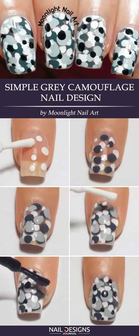 camo-nail-designs-step-by-step-32_17 Modele de unghii Camo pas cu pas