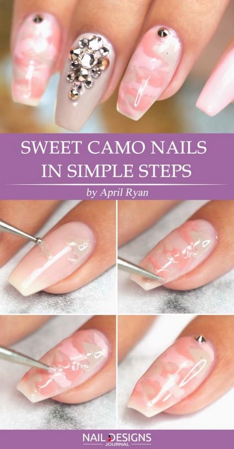 camo-nail-designs-step-by-step-32_6 Modele de unghii Camo pas cu pas