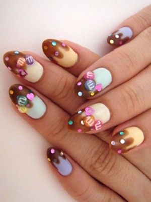 candy-nail-designs-90_15 Modele de unghii bomboane
