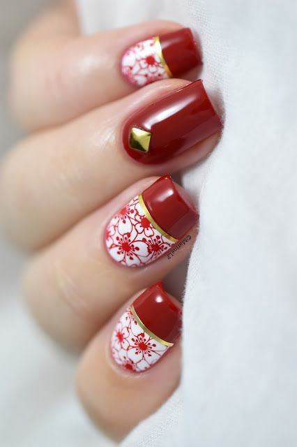 chinese-new-year-nail-art-design-10_3 Anul Nou Chinezesc nail art design