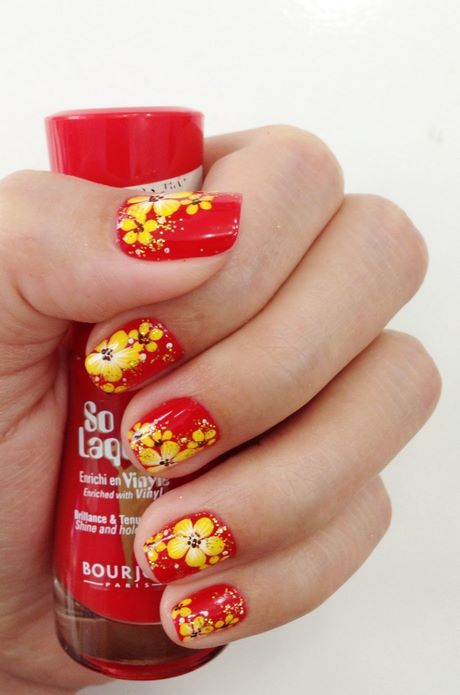 chinese-new-year-nail-art-design-10_5 Anul Nou Chinezesc nail art design