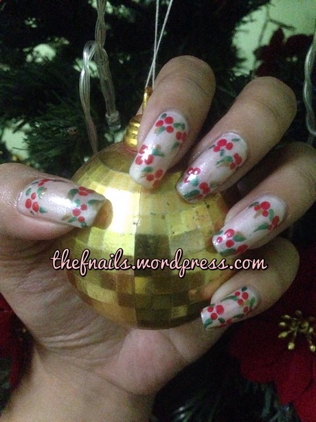 christmas-holly-nails-41_14 Crăciun holly cuie