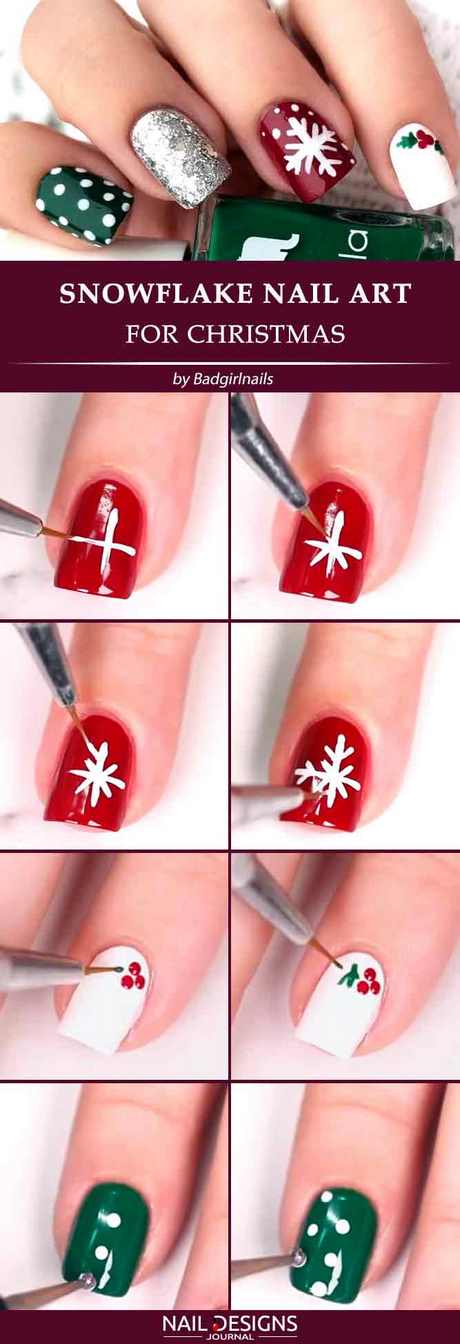 christmas-snowflake-nails-designs-52_2 Crăciun snowflake cuie modele