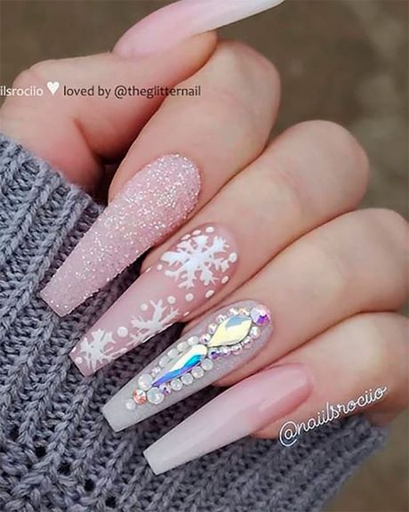 christmas-snowflake-nails-designs-52_6 Crăciun snowflake cuie modele