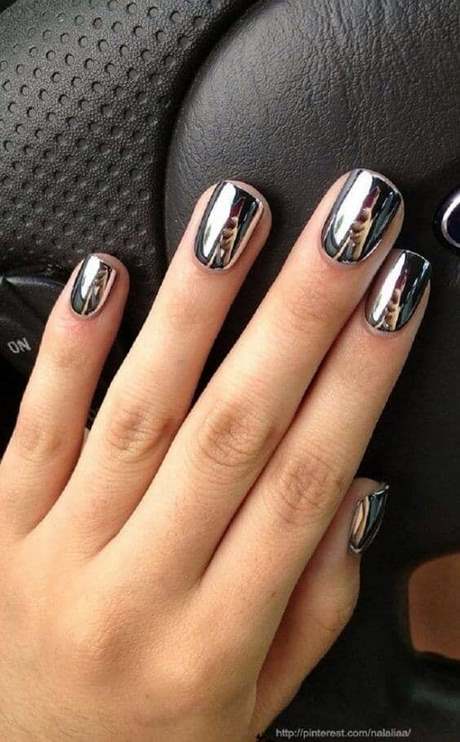 chrome-nail-color-ideas-70_7 Idei de culoare pentru unghii cromate