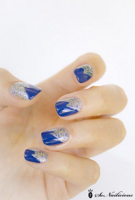 cobalt-blue-nail-designs-36_10 Modele de unghii albastru Cobalt