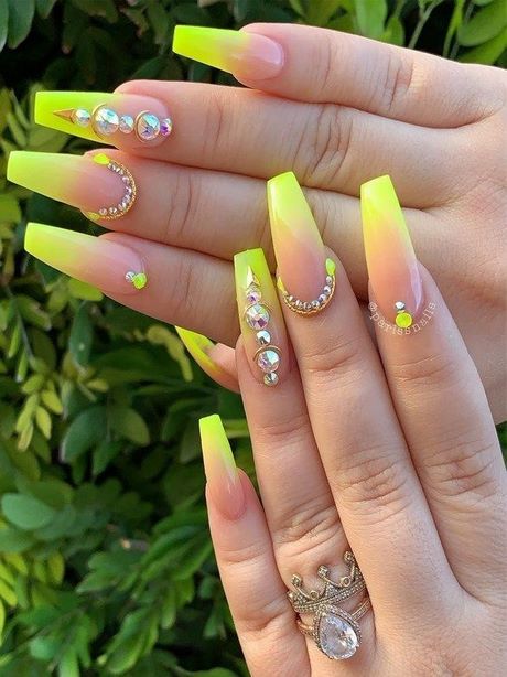 cute-bright-nail-designs-39_2 Drăguț modele de unghii luminoase