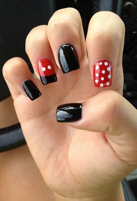 cute-disney-nail-designs-51_11 Modele drăguțe de unghii disney