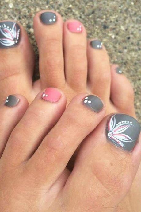 cute-feet-nail-designs-60_10 Drăguț picioare unghii modele