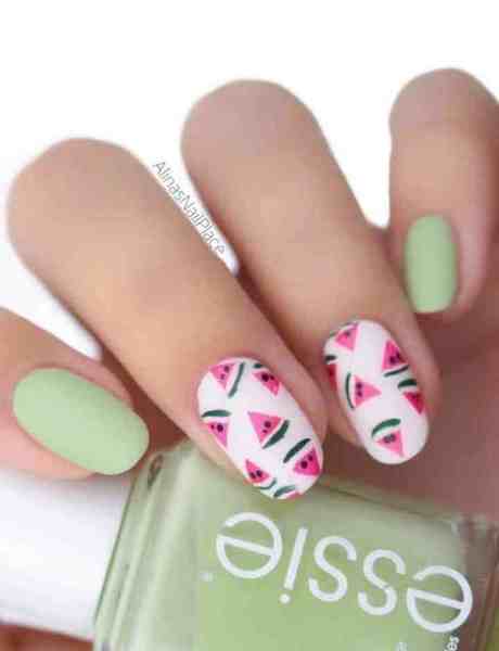 cute-ideas-for-short-nails-30_16 Idei drăguțe pentru unghiile scurte