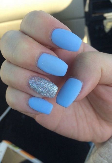 cute-nail-designs-blue-18_17 Drăguț unghii modele albastru
