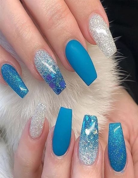 cute-nail-designs-blue-18_3 Drăguț unghii modele albastru