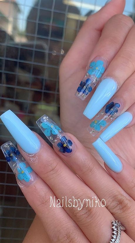 cute-nail-designs-blue-18_4 Drăguț unghii modele albastru