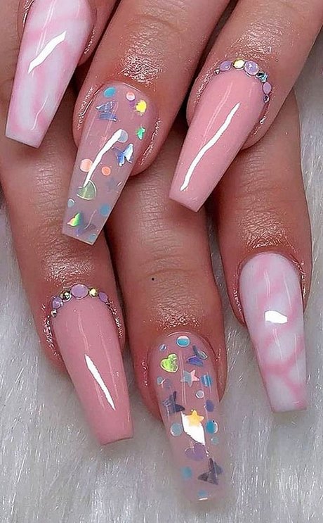 cute-pink-summer-nails-77_16 Drăguț roz Unghii de vară