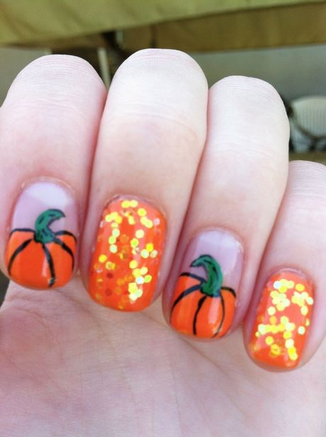 design-pumpkin-on-nails-91_4 Design dovleac pe unghii
