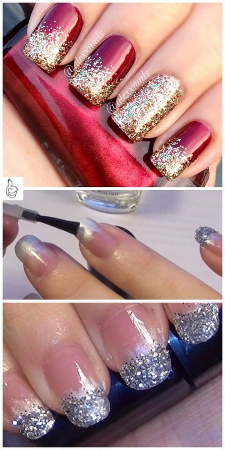 diy-christmas-nails-easy-88_14 Diy Crăciun cuie ușor