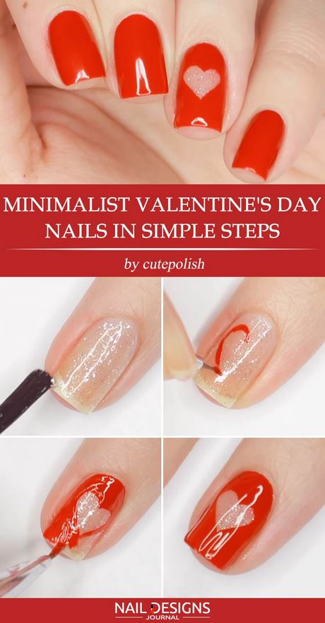 easy-nail-art-for-valentines-day-48_4 Easy nail art pentru Ziua Îndrăgostiților