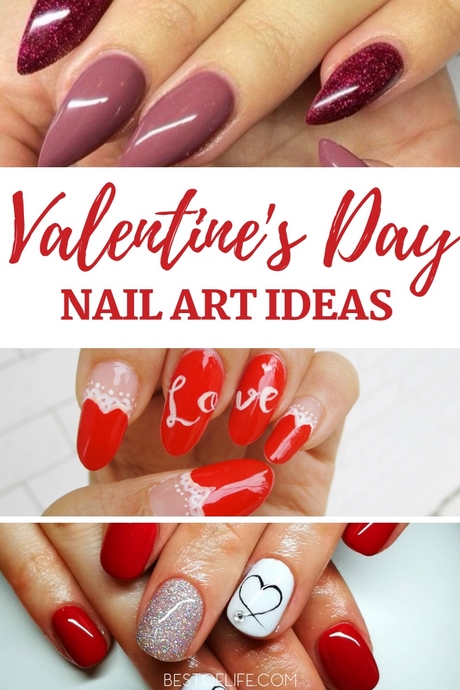 easy-nail-art-for-valentines-day-48_6 Easy nail art pentru Ziua Îndrăgostiților