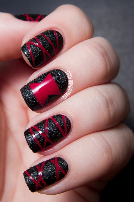 easy-to-do-halloween-nails-67_2 Ușor de făcut unghiile de halloween