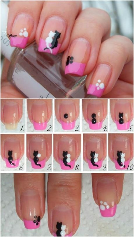 easy-valentines-day-nail-designs-89_5 Ușor Ziua Îndrăgostiților modele de unghii