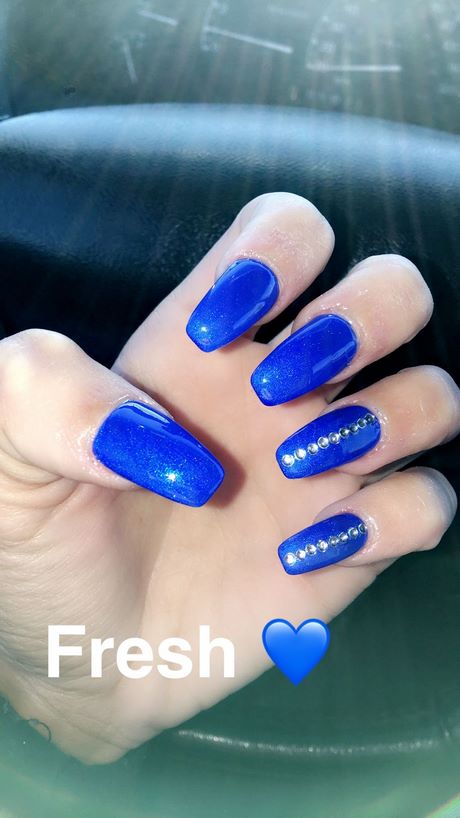 electric-blue-nail-designs-29 Modele electrice de unghii albastre