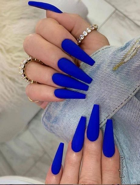 electric-blue-nail-designs-29_10 Modele electrice de unghii albastre