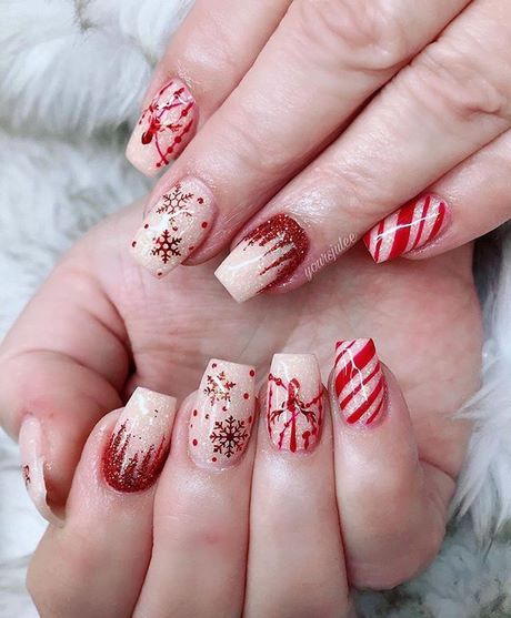 festive-nails-for-christmas-51_16 Cuie Festive pentru Crăciun