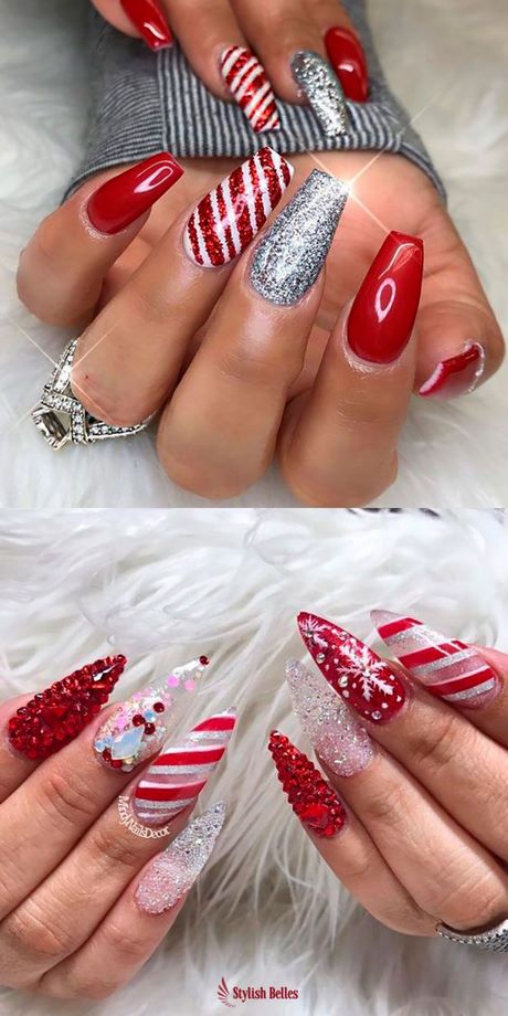 festive-nails-for-christmas-51_18 Cuie Festive pentru Crăciun