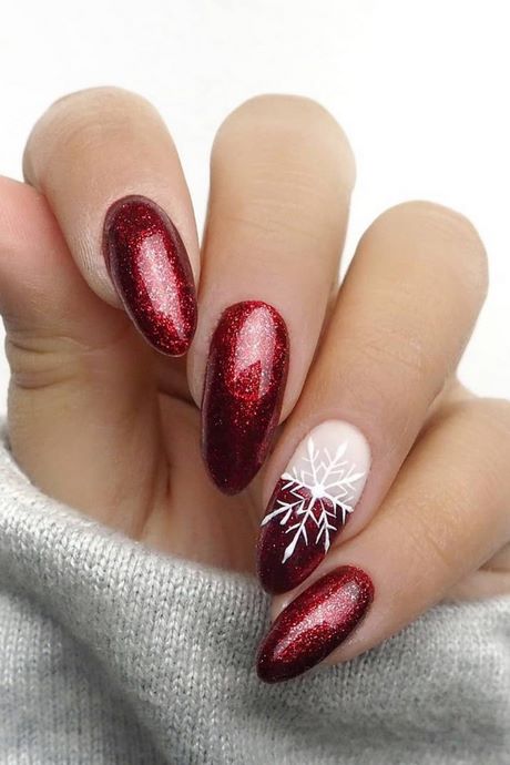 festive-nails-for-christmas-51_2 Cuie Festive pentru Crăciun
