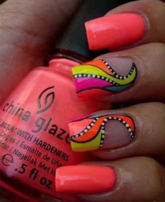 fluorescent-nail-designs-49_3 Modele de unghii fluorescente