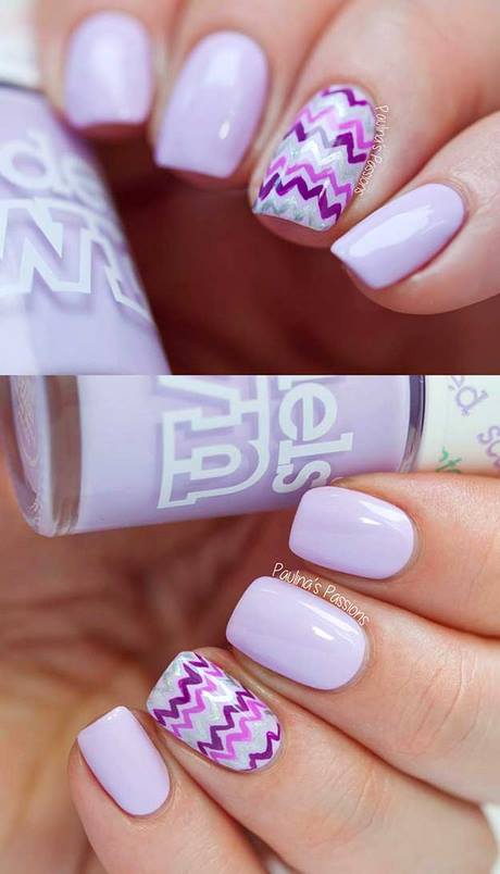 freehand-nail-art-designs-for-beginners-62_18 Modele de unghii cu mâna liberă pentru începători