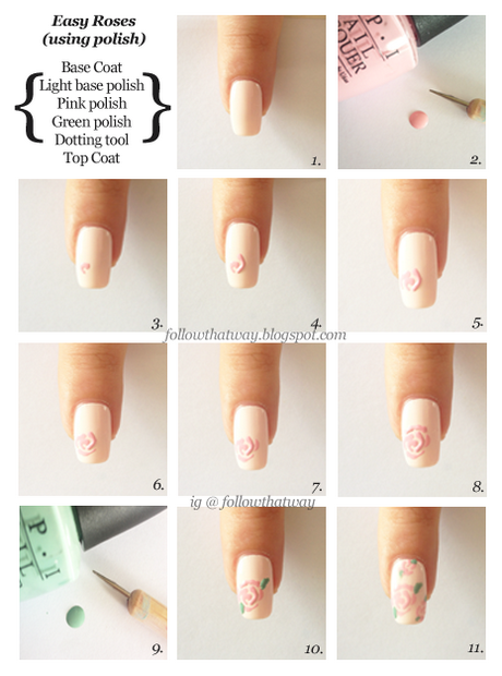 freehand-nail-art-designs-for-beginners-62_2 Modele de unghii cu mâna liberă pentru începători