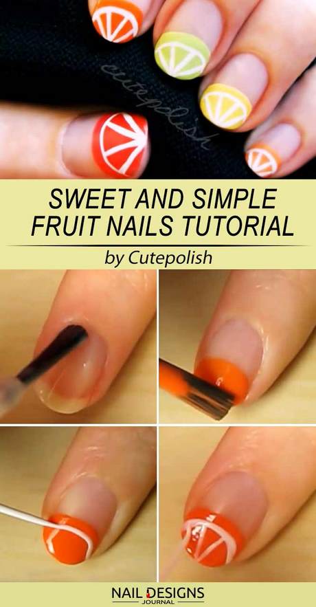 fruit-nail-art-designs-step-by-step-05_9 Fructe nail art modele pas cu pas
