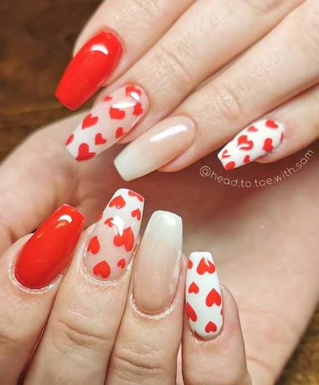 gel-nail-designs-valentines-day-57_5 Gel de unghii modele Ziua Îndrăgostiților