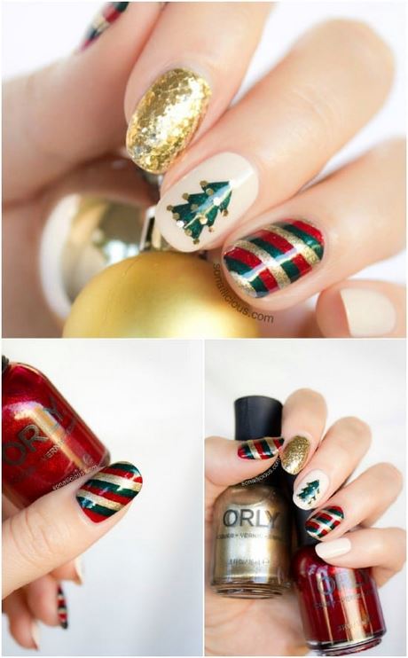 gel-nail-polish-christmas-designs-24_4 Gel lac de unghii modele de Crăciun