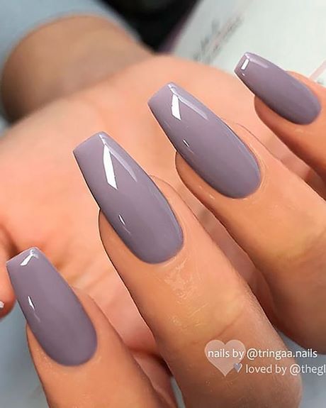 gray-gel-nail-ideas-68_11 Idei de unghii cu gel gri