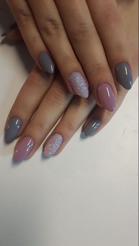 gray-gel-nail-ideas-68_7 Idei de unghii cu gel gri