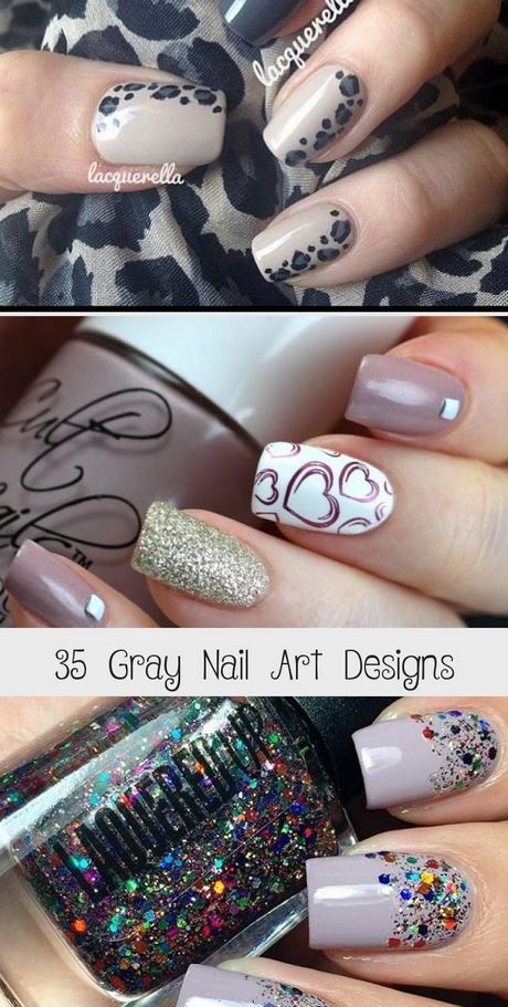 gray-nail-polish-designs-93_20 Modele de lacuri de unghii gri