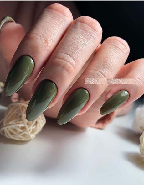 green-gel-nail-designs-11_12 Modele de unghii cu gel verde