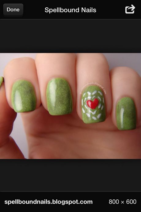 grinch-christmas-nail-designs-32_9 Grinch modele de unghii de Crăciun