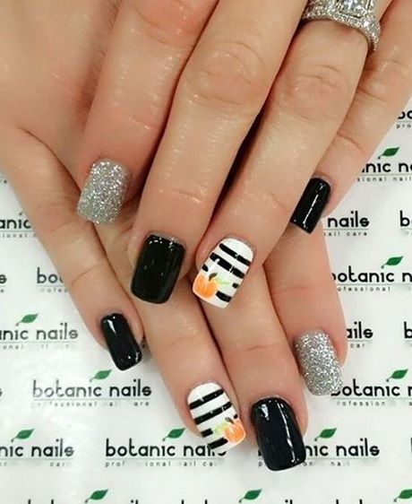 halloween-nail-color-ideas-86 Idei de culoare pentru unghii de Halloween