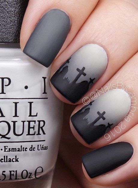 halloween-nail-color-ideas-86_2 Idei de culoare pentru unghii de Halloween