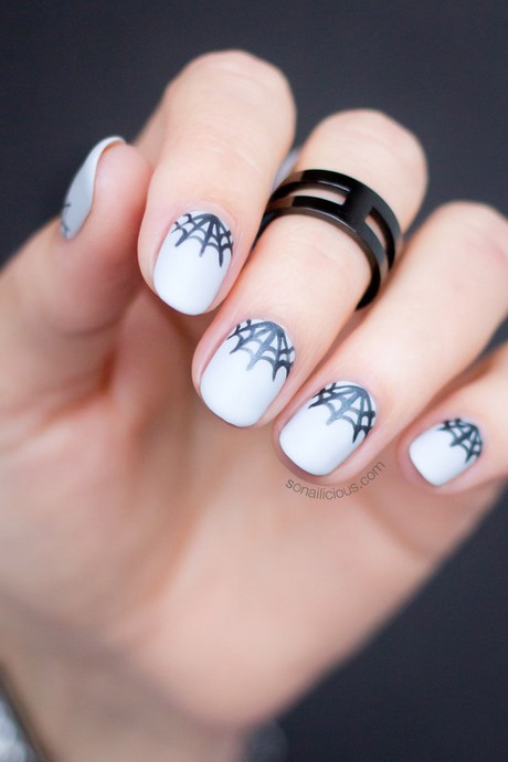 halloween-nail-designs-spider-web-59_8 Halloween nail designs spider web