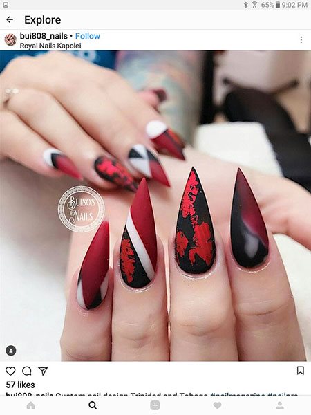 halloween-stiletto-nail-designs-69_5 Modele de unghii stiletto de Halloween