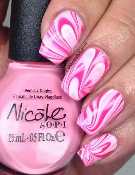 hot-pink-nail-art-ideas-84_14 Idei de unghii roz roz