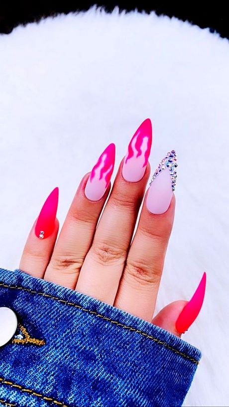 hot-summer-nail-designs-46_16 Modele de unghii de vară fierbinte