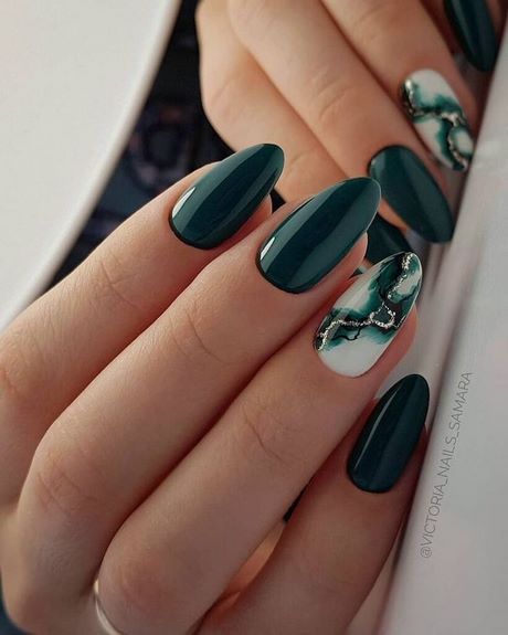 ideas-for-autumn-color-nails-39_2 Idei pentru unghiile de culoare de toamnă