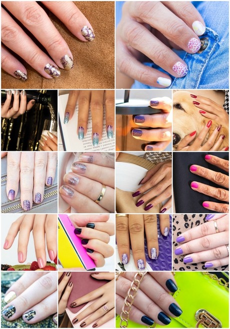 ideas-for-autumn-color-nails-39_9 Idei pentru unghiile de culoare de toamnă