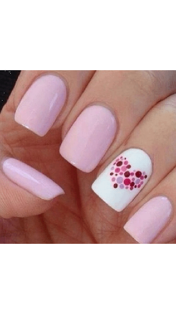 idee-per-unghie-di-valentino-39 Idee pe unghie di Valentino