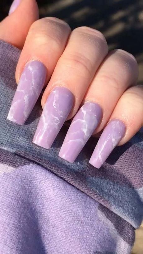 lavender-nail-color-designs-06_11 Modele de culoare pentru unghii de lavandă